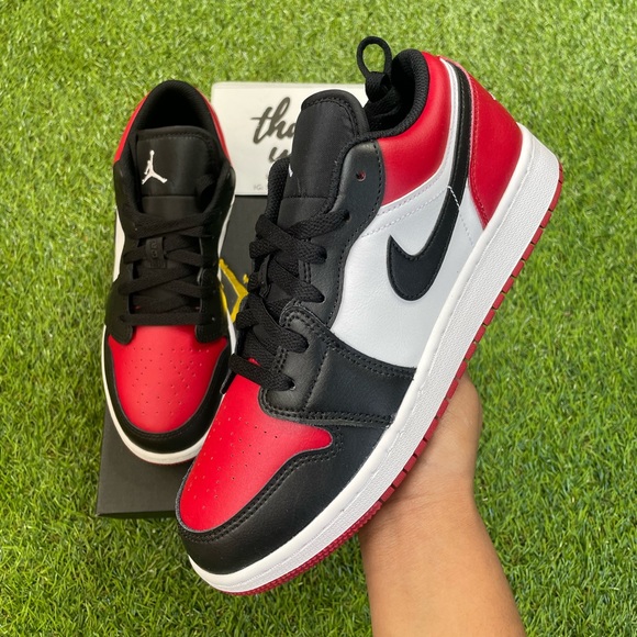 Air Jordan 1 low GS ‘Bred Toe’ - Picture 2 of 6